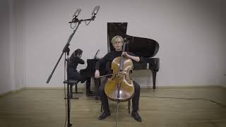 Philipp Schupelius plays Waxman Carmen Fantasie for Cello and Piano [upl. by Terrye369]