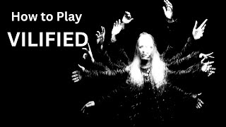 How to Play Vilified  Jerry Cantrell  Guitar Lesson [upl. by Eseer951]