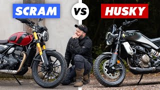 Triumph Scrambler 400 X vs Husqvarna Svartpilen 401 Which Should You Buy [upl. by Haig]