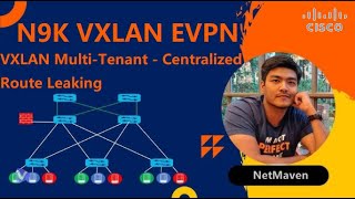 NXOS VXLAN EVPN Lab 5  Custom Tenant Internet Access [upl. by Wylie]