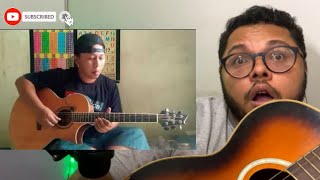 ALIP BA TA Still got the blues GARRY MOORE fingerstyle REACT BAGRECELOS [upl. by Eselahs290]