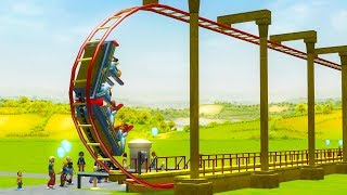 I Built a Roller Coaster That Goes 350000 MPH  RollerCoaster Tycoon 3 [upl. by Dnalor33]