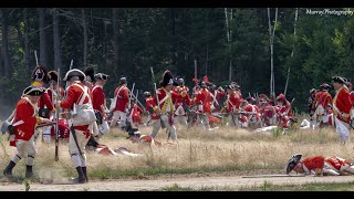 Bunker Hill Reenactment 2022  American Heritage Museum [upl. by Aerahs]