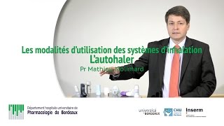 Utilisation des systèmes dinhalation 2  L’autohaler [upl. by Anida]