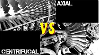 CENTRIFUGAL vs AXIAL Compressors on Jet Engines [upl. by Olracnaig467]