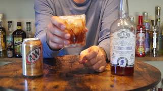 High Mark Distilling Blueberry Cobbler Moonshine amp AampW Cream Soda [upl. by Niuqram125]