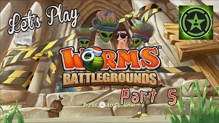 Lets Play  Worms Battlegrounds Part 5 [upl. by Ylsew]