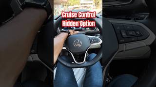 Volkswagen Virtus Taigun Cruise Control Hidden Feature 😲 ഇങ്ങനെയും ചെയ്യാം ഇത്കൊണ്ട് shorts vw [upl. by Leduar]