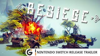 Besiege  Nintendo Switch Release trailer [upl. by Haidebez]