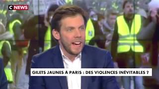 Gilets Jaunes  Damien Lempereur en débat sur CNEWS [upl. by Nelia]