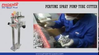 PERFUME SPRAY PUMP TUBE CUTTER [upl. by Antonino]