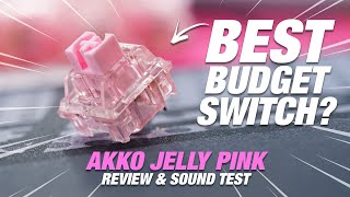 LIGHT amp THOCKY AKKO JELLY PINK Review amp Sound Test  TM680 Build [upl. by Aicrop909]