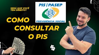 Como Consultar PISPASEP Muito FÁCIL  Como saber se tenho direito ao PIS [upl. by Afatsom372]