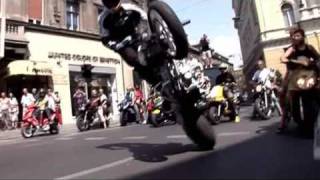 Chris Pfeiffer Motorcycle Stunts Sarajevo Kosheen [upl. by Adyaj137]