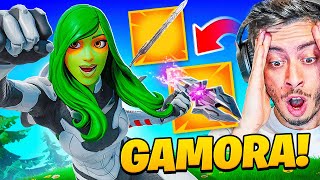 GAMORA CHEGOU NO FORTNITE [upl. by Attegroeg11]