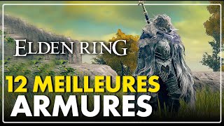 Elden Ring  Top 12 des meilleures armures  🔥 [upl. by Odraboel]