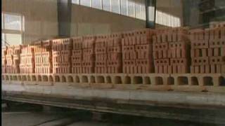 Tunnel Kiln for brick firing process [upl. by Nirre]