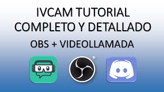 iVCam Tutorial Completo y Detallado  OBS y Discord [upl. by Ihtac]