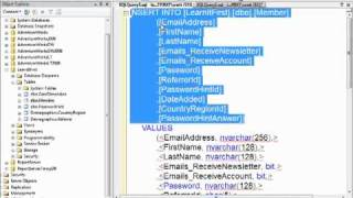 Three Syntaxes for INSERT in TSQL [upl. by Ruella]