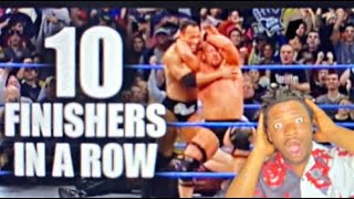 15 Craziest Endings To A Wrestling Show Wrestling Flashbacks REACTION [upl. by Ahtnammas751]