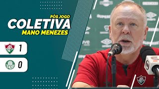 COLETIVA MANO MENEZES  FLUMINENSE 1 x 0 PALMEIRAS  PÓS JOGO [upl. by Gio]