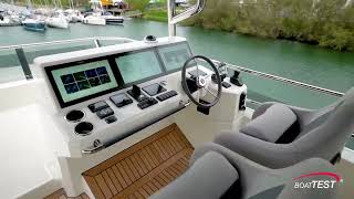 2023 BENETEAU Grand Trawler 62  Walkthrough by BoatTESTcom [upl. by Sokem]