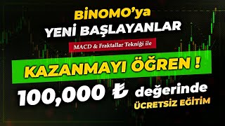 Binomo Nedir  Nasıl Kazanılır   ÜCRETSİZ EĞİTİM TEK VİDEO [upl. by Seta875]