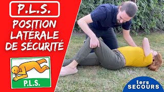 La POSITION LATÉRALE DE SÉCURITÉ  PLS ı Formation premiers secours [upl. by Emoraj]