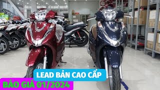 Lead 2023 bản cao cấp Review lead 125cc bản đèn led Báo giá Lead tháng 012024 lead2023 [upl. by Roselba]