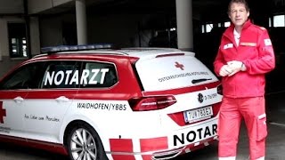 ROTES KREUZ  Notarztsystem 20  NEF und Notarztwagen [upl. by Nannah717]