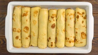 Il ripieno di queste 8 crespelle porta direttamente nel paradiso del gusto [upl. by Nhepets]