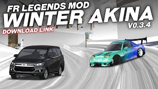 FR LEGENDS MOD AKINA TOUGE WINTER MODE 😱  AKINA INITIAL D FR LEGENDS  Acrux A  Frl 500 [upl. by Annayar]