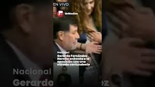 Nacional  Gerardo Fernández Noroña enfrenta a la oposición con una mirada contundente [upl. by Beka]