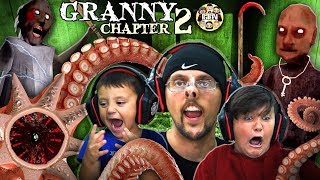 GRANDPA HOUSE GRANNY Chapter Two Sewer Creature FGTEEV INTENSE Gameplay [upl. by Enileqcaj]