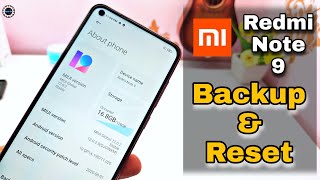 Redmi Note 9 Backup amp Restore Guide  Take Full Backup Of All MI Phones [upl. by Shayn]