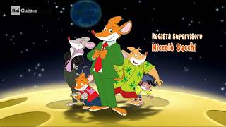 Rai Gulp  Sigla iniziale e finale Geronimo Stilton stagione 3 [upl. by Chiarra]