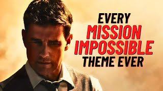 Every Mission Impossible Theme Ever  The Ultimate Mashup [upl. by Annaigroeg]