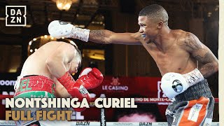 THAT CURIEL KO 😱  Sivenathi Nontshinga vs Adrian Curiel  Fight Highlights [upl. by Lamoree]