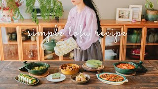 129  Easy amp Simple Tofu Recipes that anyone can make in less than 20 minutes 🤤 [upl. by Flessel]