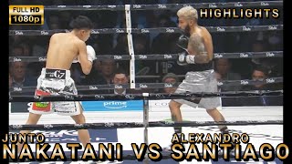 Junto Nakatani vs Alexandro Santiago 谷潤人 vs アレハンドロ・サンティアゴ [upl. by Oetomit97]