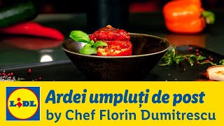 Ardei umpluti de post • Gateste cu Chef Florin Dumitrescu [upl. by Eraste]