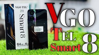 Vgo tel new model smart 8 unboxing and review [upl. by Jaquiss]