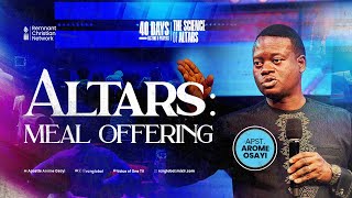 ALTARS MEAL OFFERING  APOSTLE AROME OSAYI [upl. by Marillin]