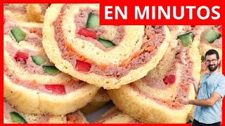 ✅ PIONONO de ATUN PALMITO y PIMIENTO muy rico recetas faciles [upl. by Zednanref]