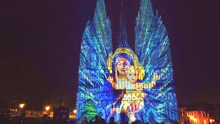 Lichfield Cathedral Illuminated 2019 [upl. by Burch627]