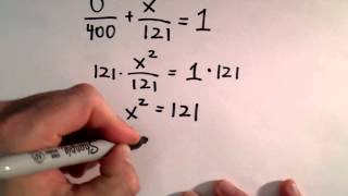 Conic Sections Ellipse  Find X and Y Intercepts [upl. by Layod689]