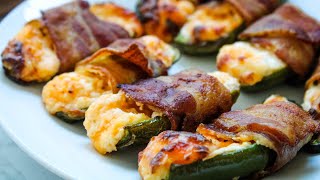 Air Fryer Bacon Jalapenos Jalapeno Poppers  Easy Air Fryer Recipes [upl. by Spiegleman]