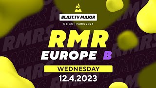 BLASTtv Major Europe RMR Group B B Stream Day 2 [upl. by Ruby890]