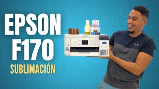 Instalando la EPSON SCF170 y probándola sublimando una camiseta  Impresora de Sublimación [upl. by Llenahc847]