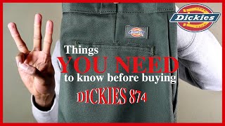 3 Things YOU NEED to know before buying Dickies 874 [upl. by Arva]